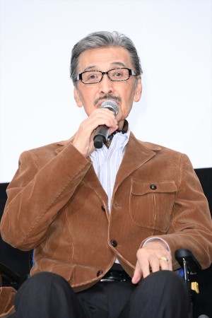 宝田明、『世の中にたえて桜のなかりせば』完成披露舞台あいさつに登場