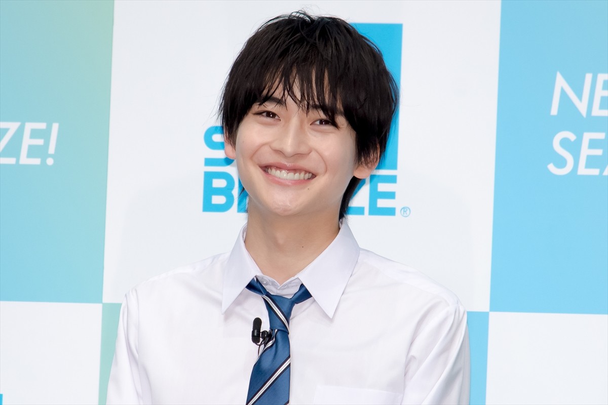 高橋文哉、「NEW! SEA BREEZE!発表会」に登場