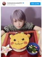 【写真】益若つばさ、ひな祭“ピカチュウちらし寿司”に反響「本当に職人ですよね」「器用すぎてヤバい」