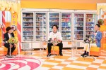 『マツコの知らない世界SP』より冷凍食品の魅力を伝える（左から）山本純子さん、タケムラダイさん、西川剛史さん
