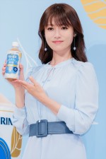 深田恭子、「キリン 午後の紅茶 ミルクティー 微糖」誕生記念セレモニーに登場