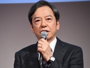 ドラマ『パンドラの果実～科学犯罪捜査ファイル～』記者会見に出席した板尾創路