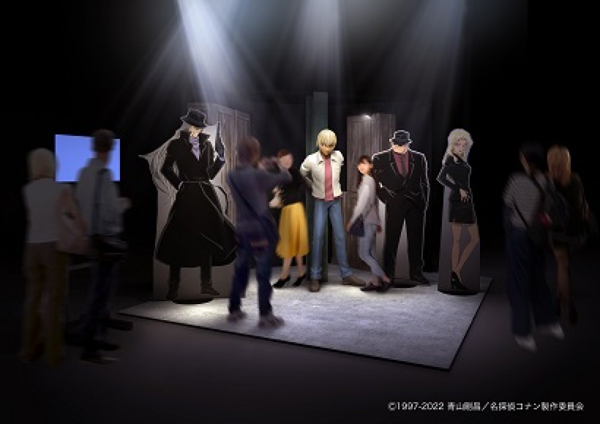 劇場版『名探偵コナン』企画展の様子を公開　名場面でコナン＆降谷零と記念撮影も！