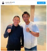【写真】魔裟斗×堀口恭司、“立ち技”×“総合”トップのコラボに興奮の声「鳥肌もん」「激アツ」