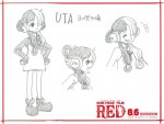 【写真】尾田栄一郎が描き下ろし！『ONE PIECE FILM RED』謎多きヒロイン・ウタの子供時代の設定画解禁