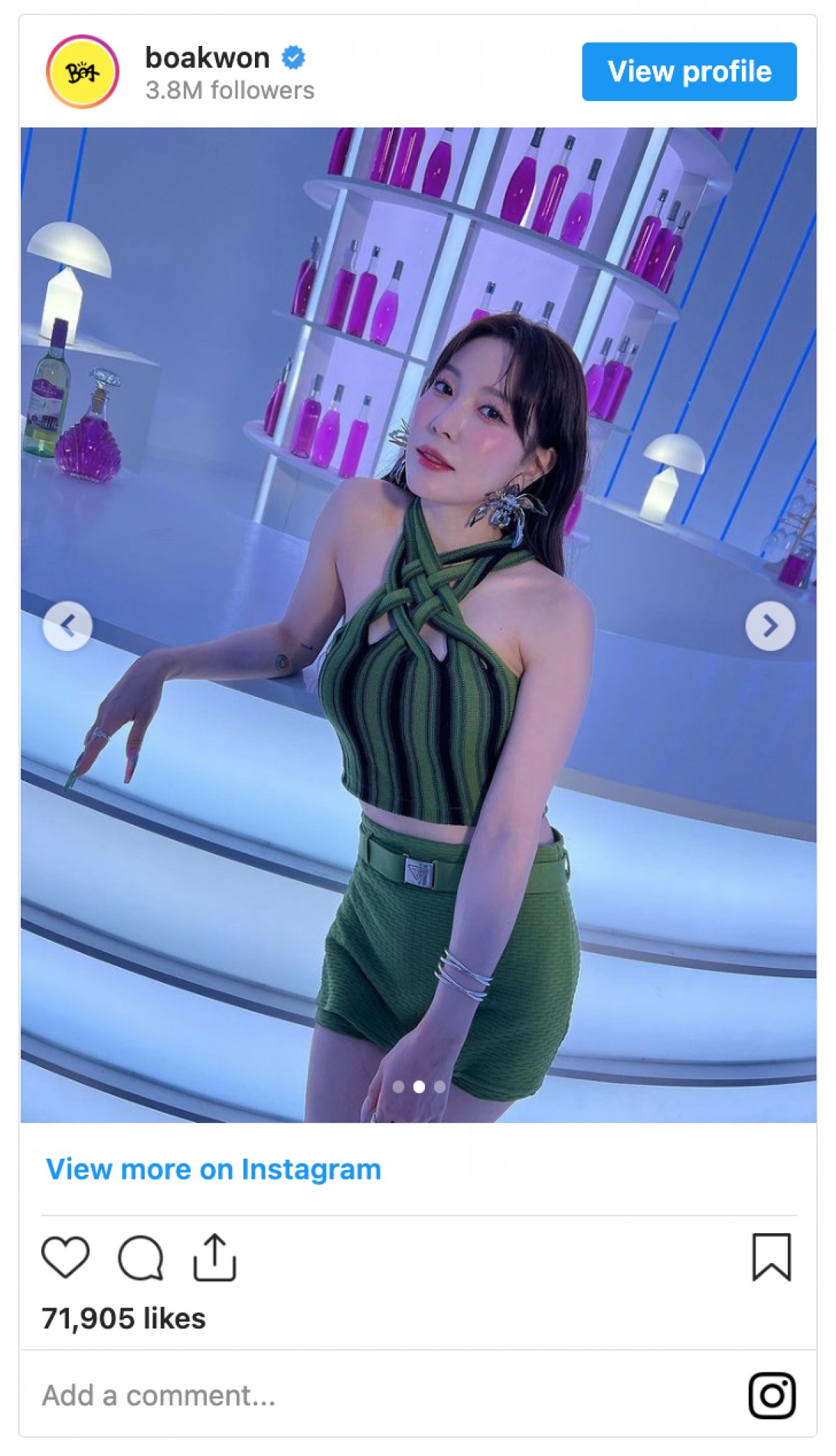 日本デビュー20周年のBoA、ノースリーブ“タイトな”衣装姿　MVオフショットに反響