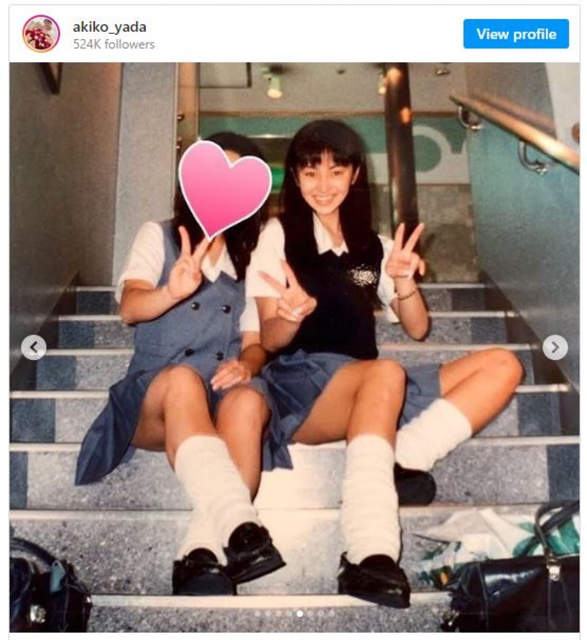 矢田亜希子、10代の頃の写真の数々　※「矢田亜希子」インスタグラム