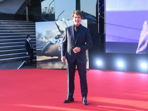 映画『トップガン マーヴェリック』ジャパンプレミア・レッドカーペットセレモニーに登場したトム・クルーズ