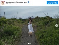 妊娠を発表したマリエ　※「マリエ」インスタグラム