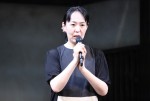 舞台『ようこそ、ミナト先生』取材会に出席した金子ありさ