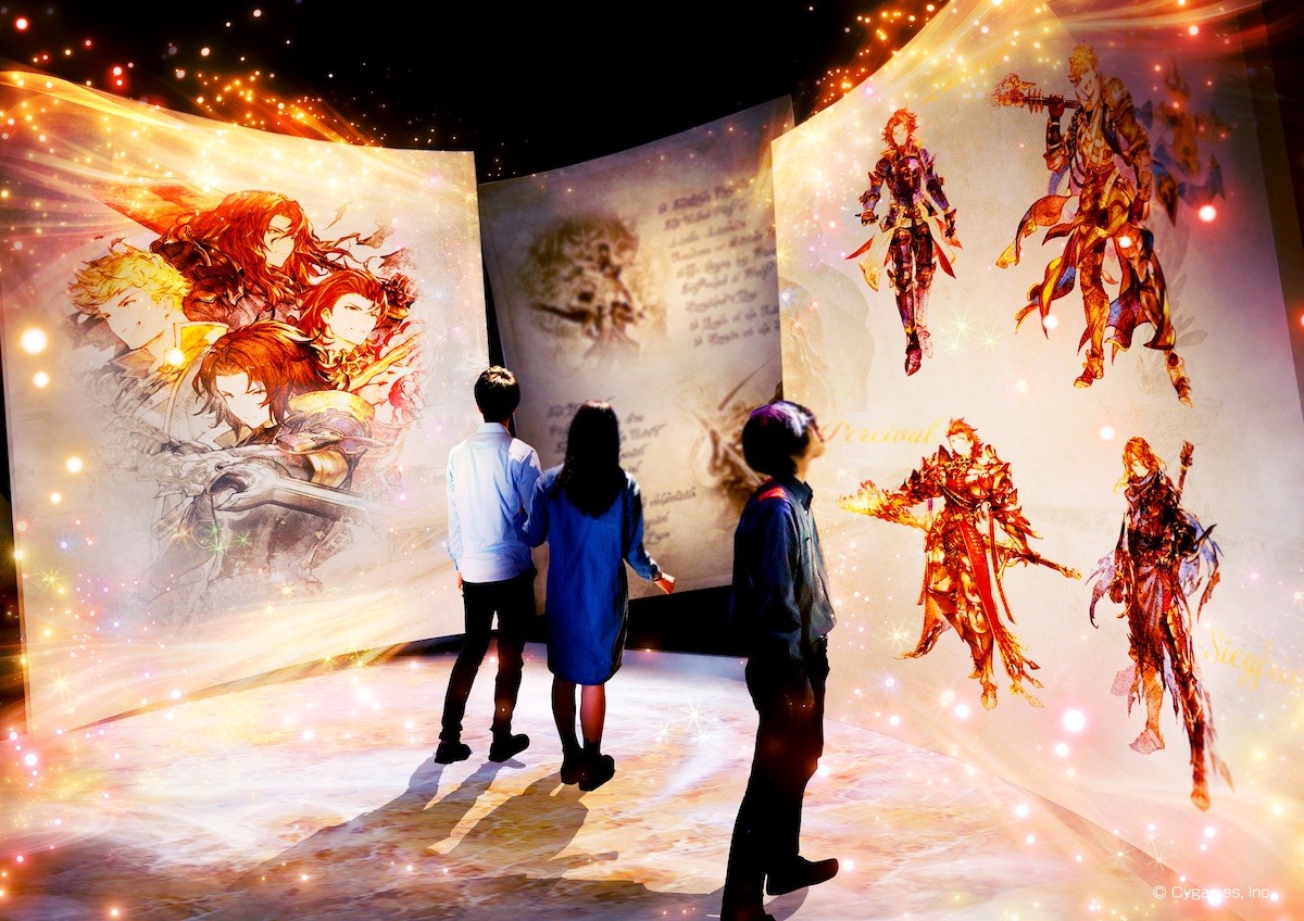 グラブル初の体験型アート展