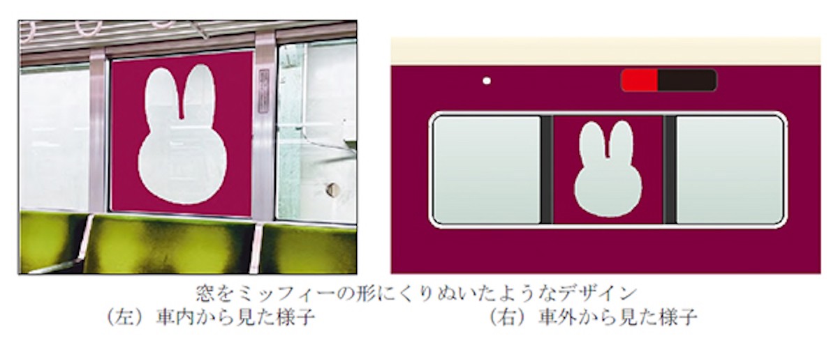 miffy and Hankyu コラボレーション企画がはじまります