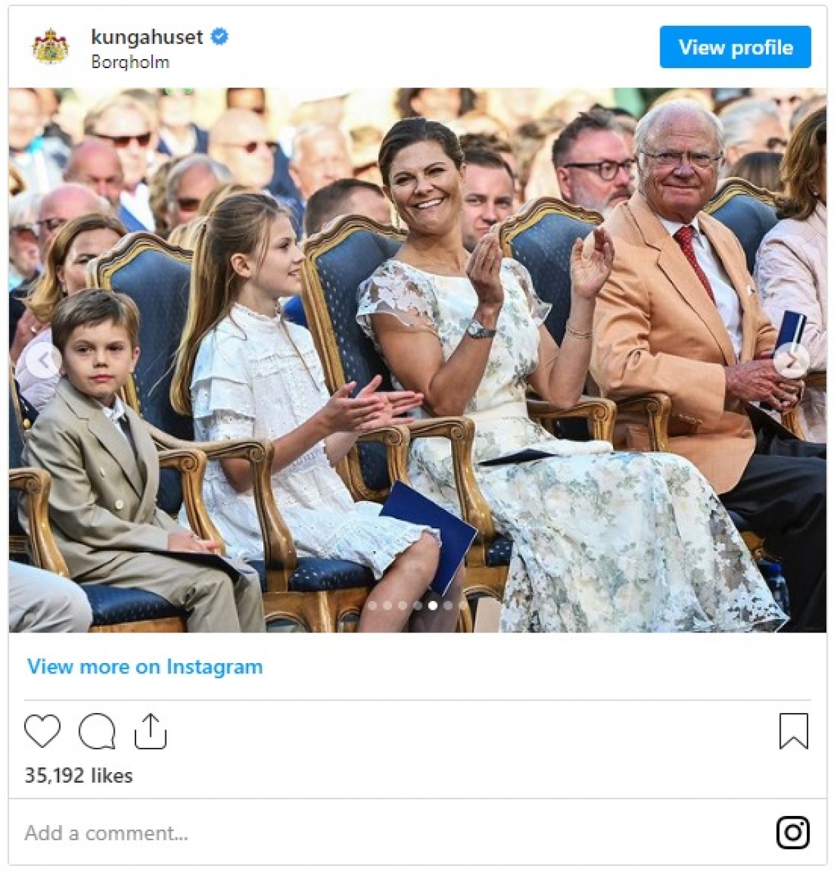 スウェーデン王室ヴィクトリア王太子が45歳に！　お祝い行事が開催