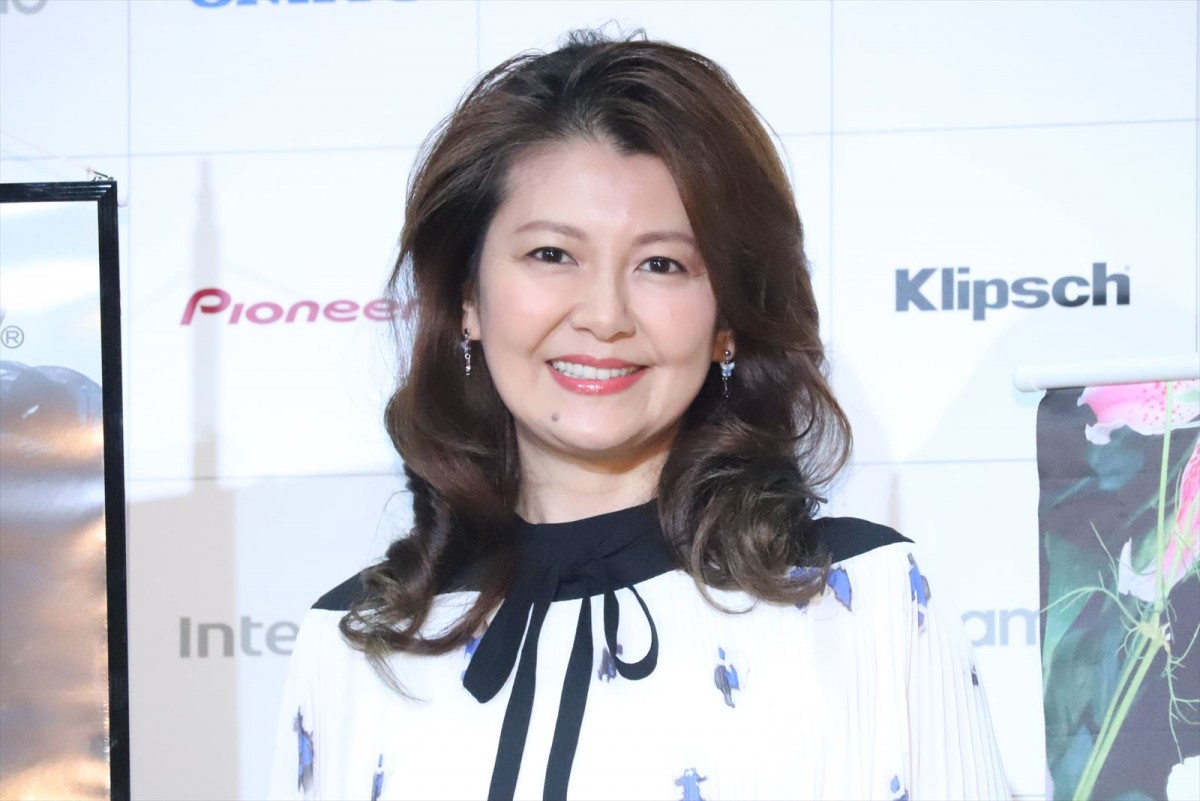 「Premium Audio Company, LLC」事業戦略並びに新製品発表会に出席した南野陽子