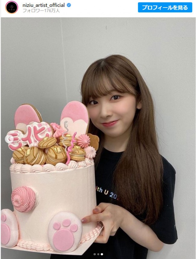 写真）NiZiU・ミイヒ、18歳・バースデーショットにファン祝福