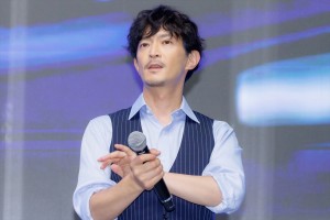 津田健次郎、映画『ブレット・トレイン』出発式イベントに登場