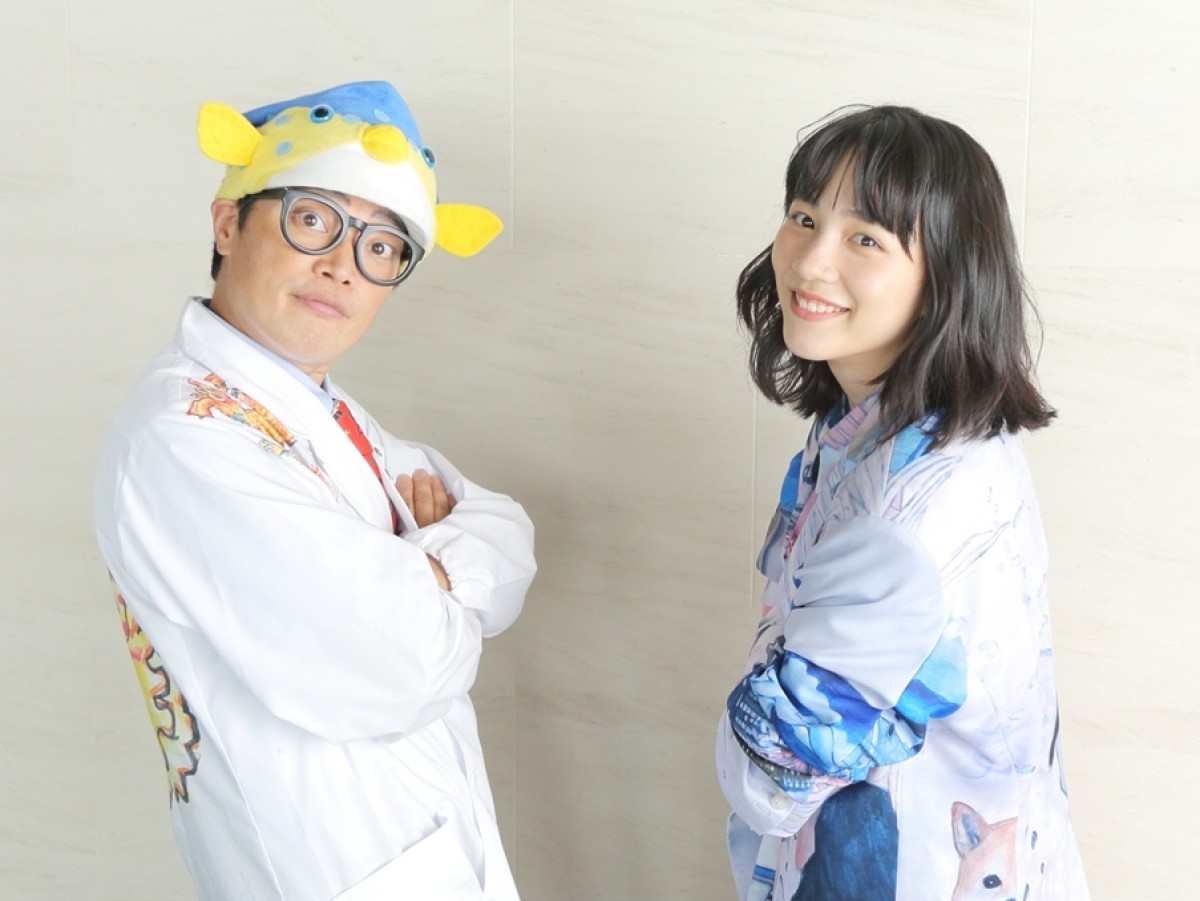 (左から)さかなクン、のん