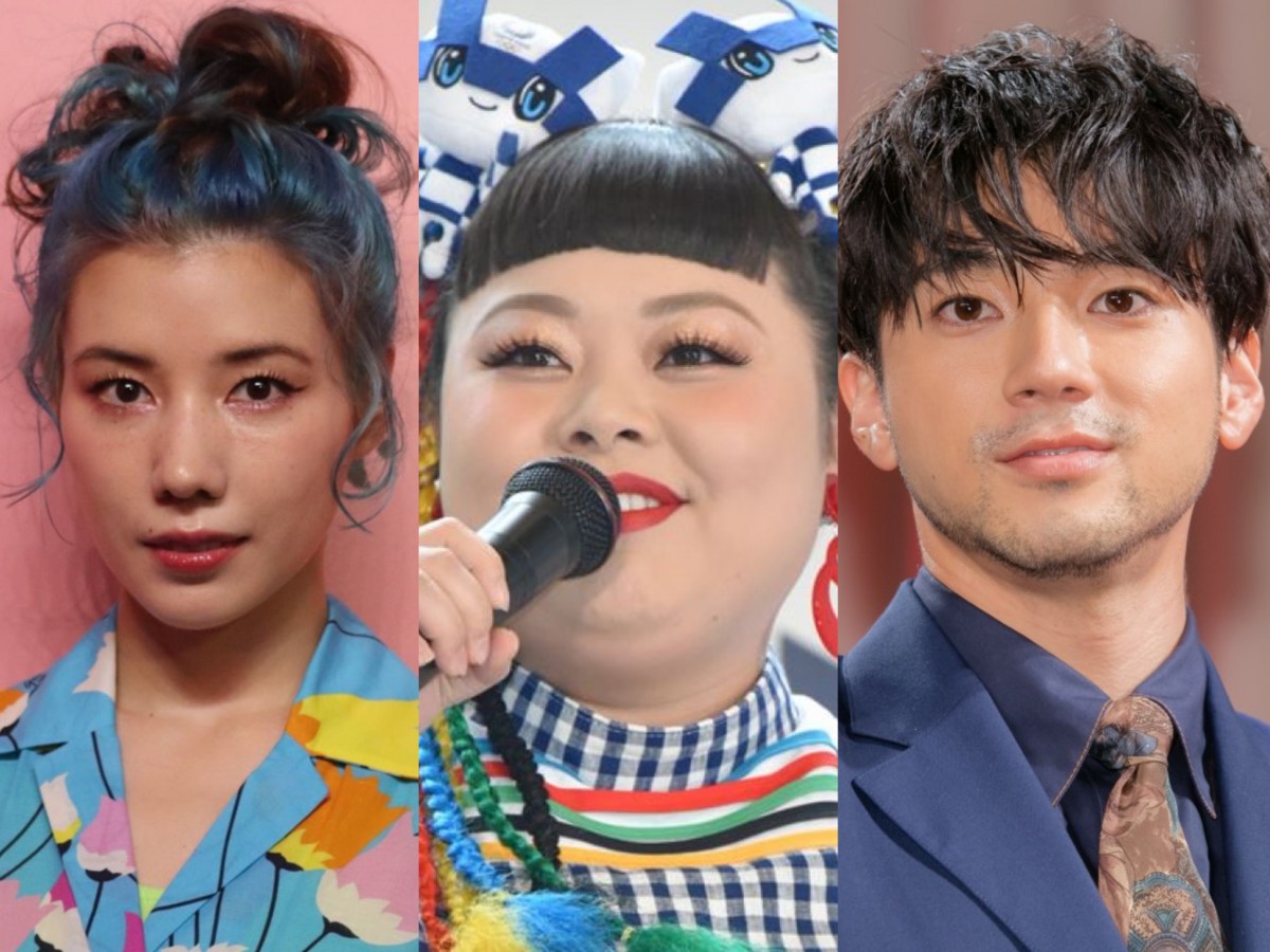 (左から)仲里依紗、渡辺直美、山田裕貴