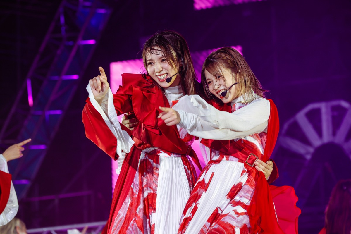 櫻坂46・尾関梨香＆原田葵が卒業セレモニー　7年間のアイドル活動に感謝