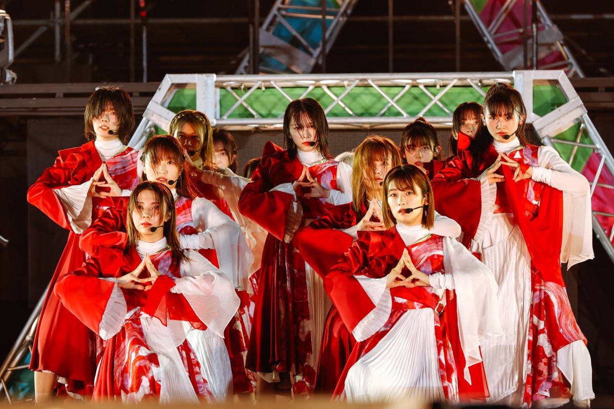 櫻坂46・尾関梨香＆原田葵が卒業セレモニー　7年間のアイドル活動に感謝