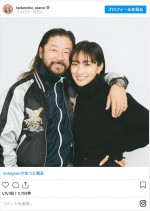 中田クルミと結婚を発表した浅野忠信 ※「浅野忠信」インスタグラム