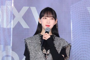 Galaxy新製品発表・スマホファッションお披露目会に出席した堀未央奈