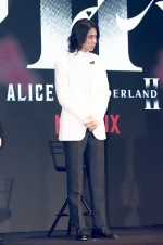 Netflixグローバルイベント「TUDUM Japan」『今際の国のアリス: シーズン2』ステージに登壇した山崎賢人