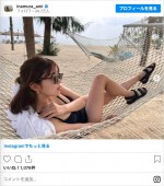 充実の夏休みを送った稲村亜美　※「稲村亜美」インスタグラム