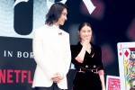 Netflixグローバルイベント「TUDUM Japan」『今際の国のアリス: シーズン2』ステージの様子