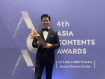 「第4回アジアコンテンツアワード（ACA）」で主演男優賞を受賞した鈴木亮平