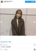 「TGC北九州2022」出演時の衣装姿を披露した乃木坂46・与田祐希　※「乃木坂46・与田祐希」インスタグラム