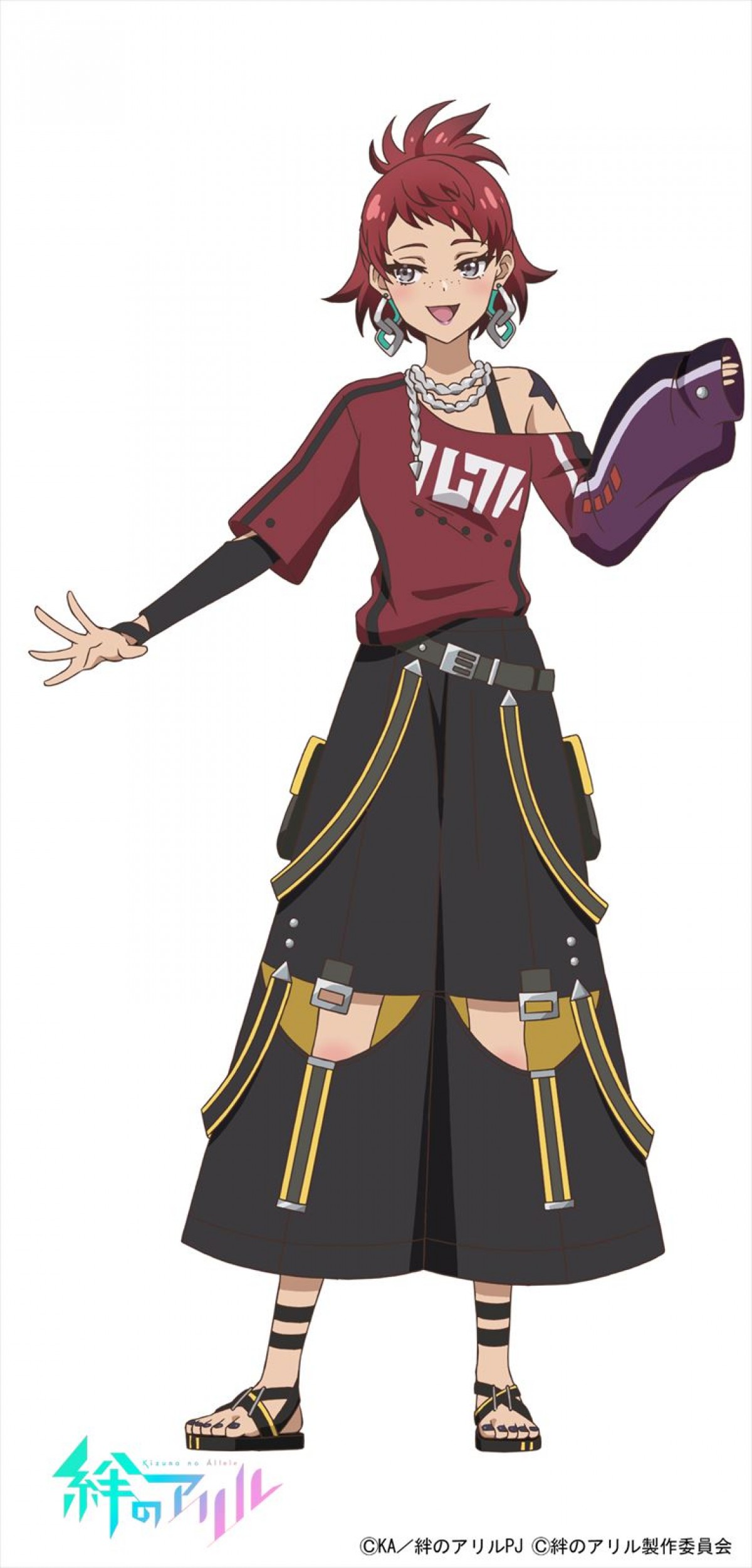 キズナアイアニメ『絆のアリル』、キャラクター第4弾公開　キャストに荒井瑠里、古畑奈和、北原侑奈