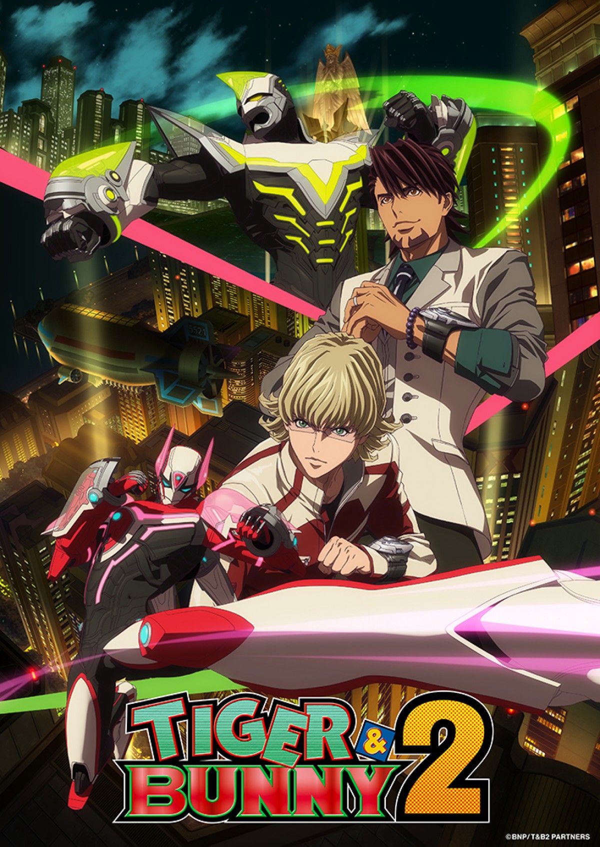 『TIGER ＆ BUNNY 2』NHK総合で2023年4月より全25話放送　初の展覧会も開催決定