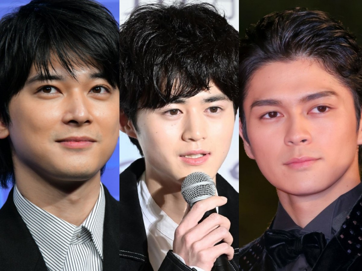 (左から)吉沢亮、鈴鹿央士、眞栄田郷敦
