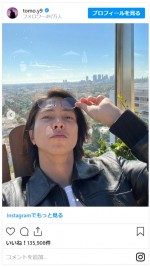 山下智久の美しすぎるオフショット　※「山下智久」インスタグラム