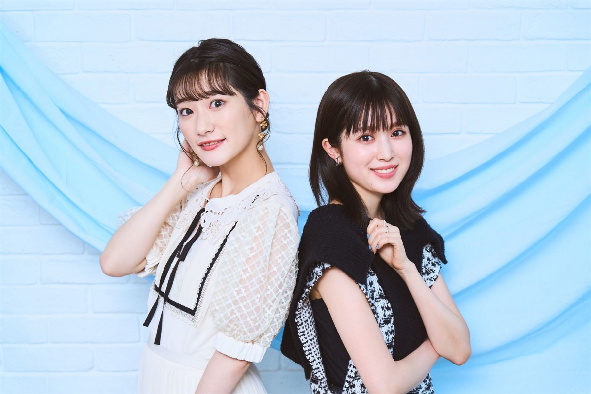 (左から)岡咲美保、福本莉子