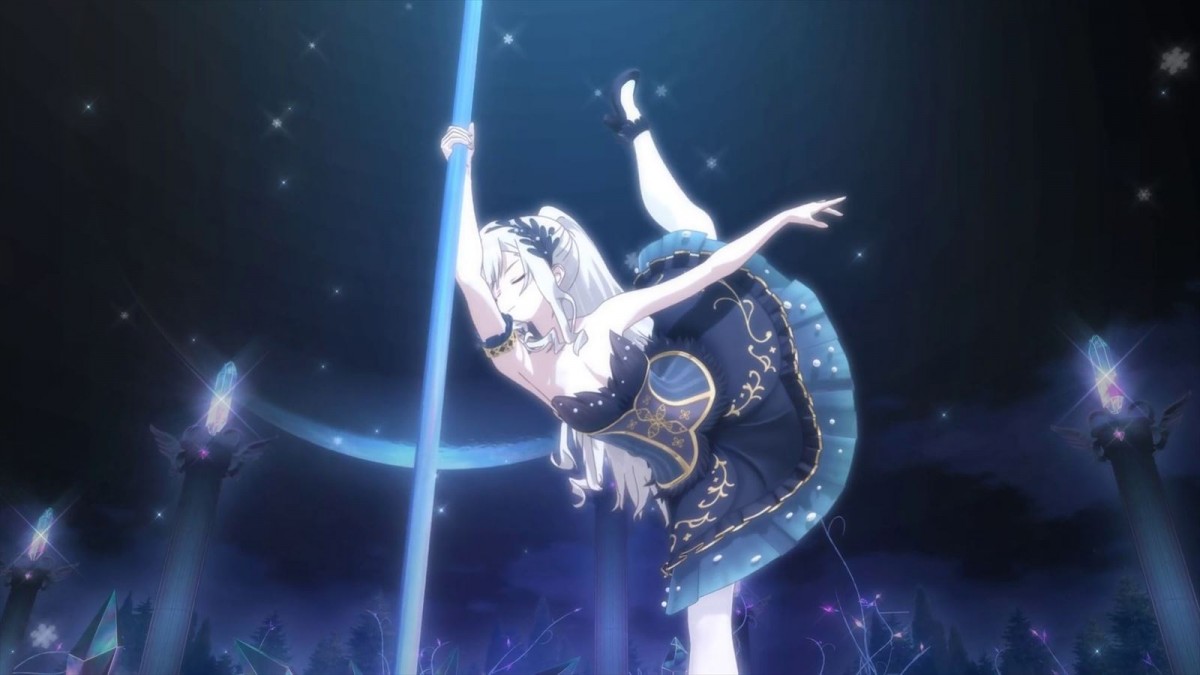 『ポールプリンセス!!』、エルダンジュ・御子白ユカリ（声・南條愛乃）のポールダンスショームービー公開