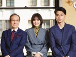 映画『コンフィデンスマンJP 英雄編』に出演する（左から）小日向文世、長澤まさみ、東出昌大