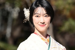 桜井凜、「スペースクラフト・エージェンシー2023年新春晴れ着撮影会」に登場