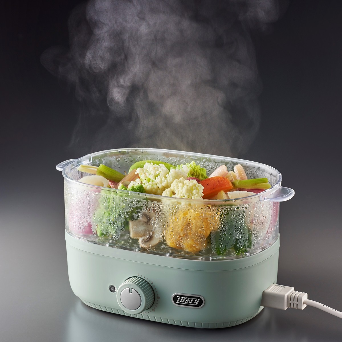 Toffy「コンパクトフードスチーマー」発売へ！