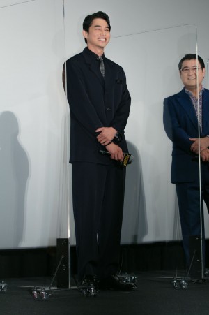 映画『コンフィデンスマンJP 英雄編』初日舞台あいさつに登壇した東出昌大