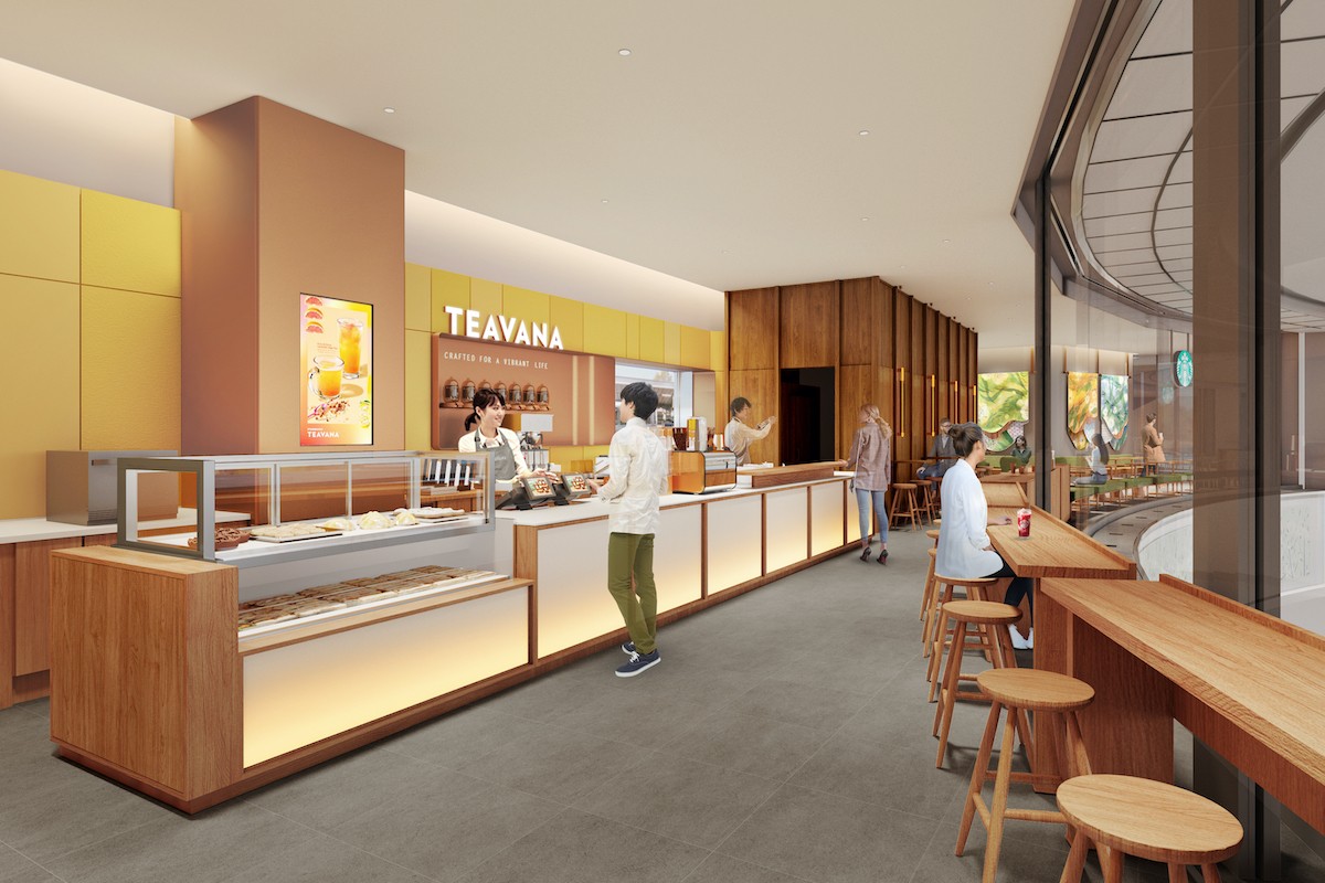 ティーを楽しむ「スタバ」九州エリアに初出店！　JR博多駅直結のアミュプラザ博多にオープンへ