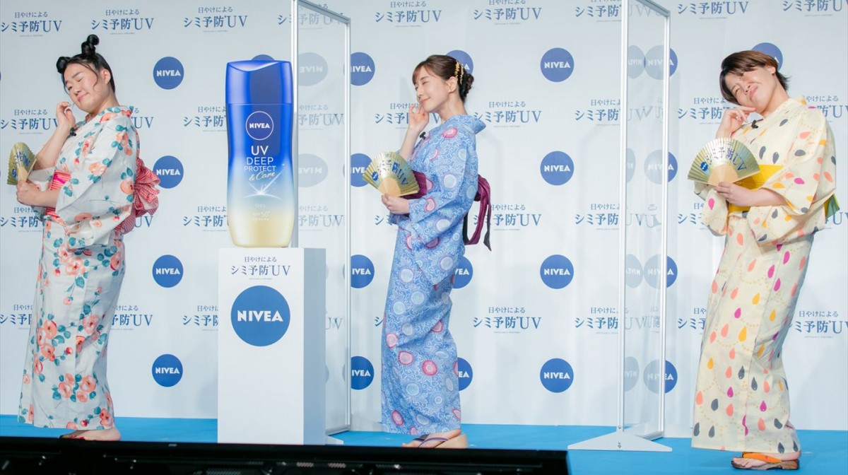 田中みな実、浴衣姿でうなじ見せ　無数のフラッシュに「引きがあるのでしょうか」