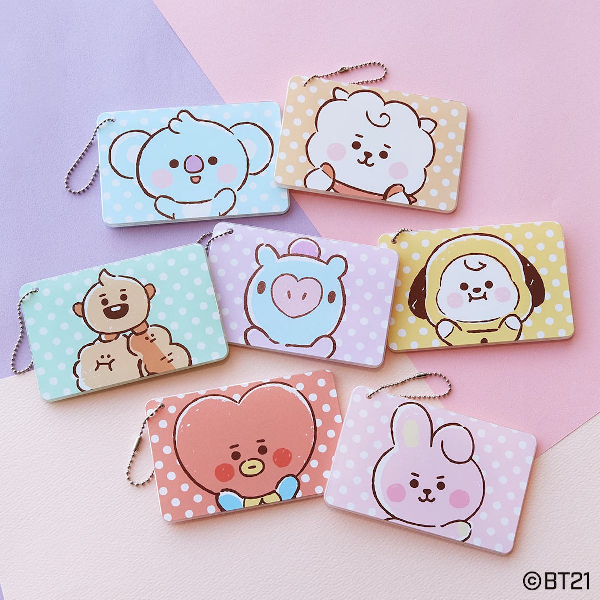 BT21のTカード第2弾