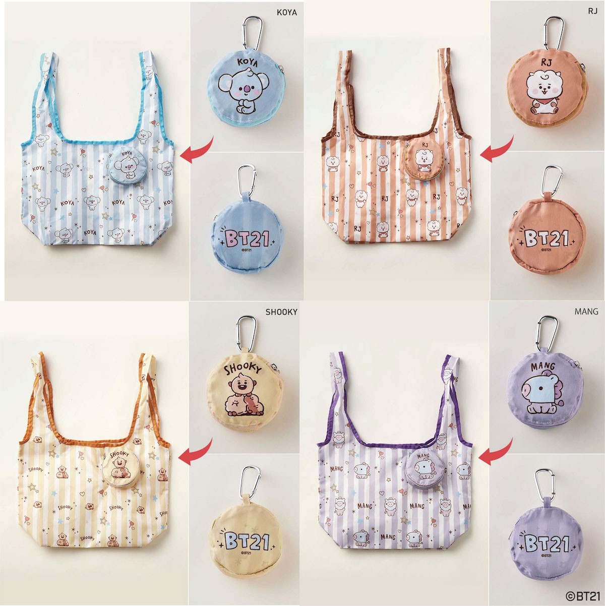 BT21のTカード第2弾