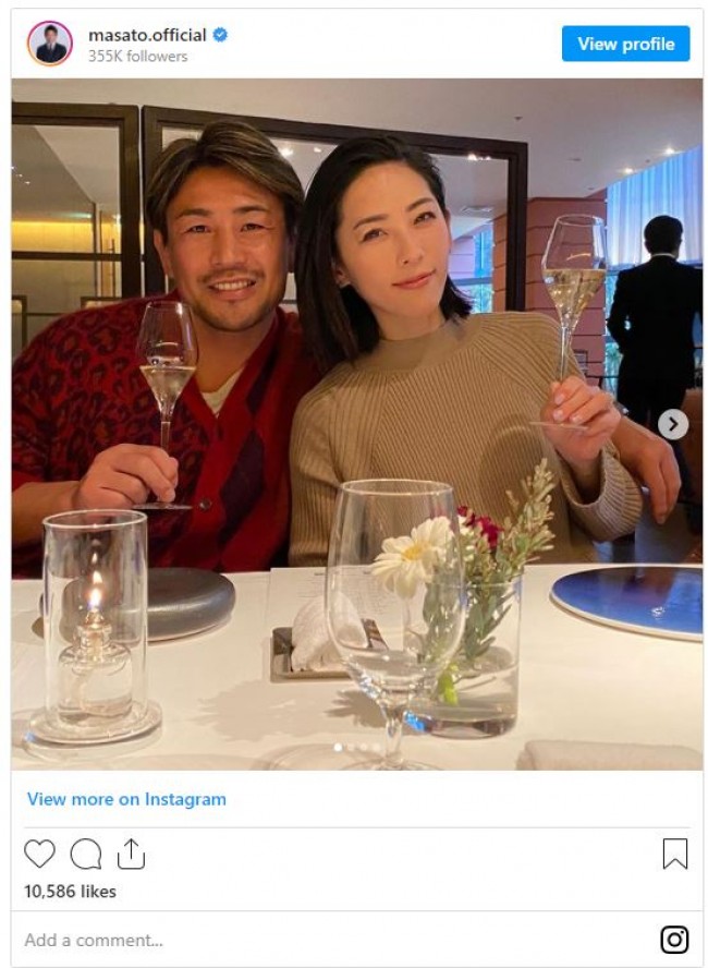 魔裟斗 妻 矢沢心と 春休み 満喫 世界一素敵な夫婦 お二人共素敵です 22年4月1日 写真 エンタメ ニュース クランクイン