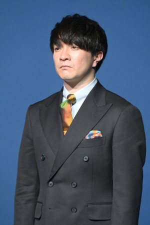 TBS DRAMA COLLECTION 2022 Spring!!　日曜劇場『マイファミリー』会見に登場した濱田岳