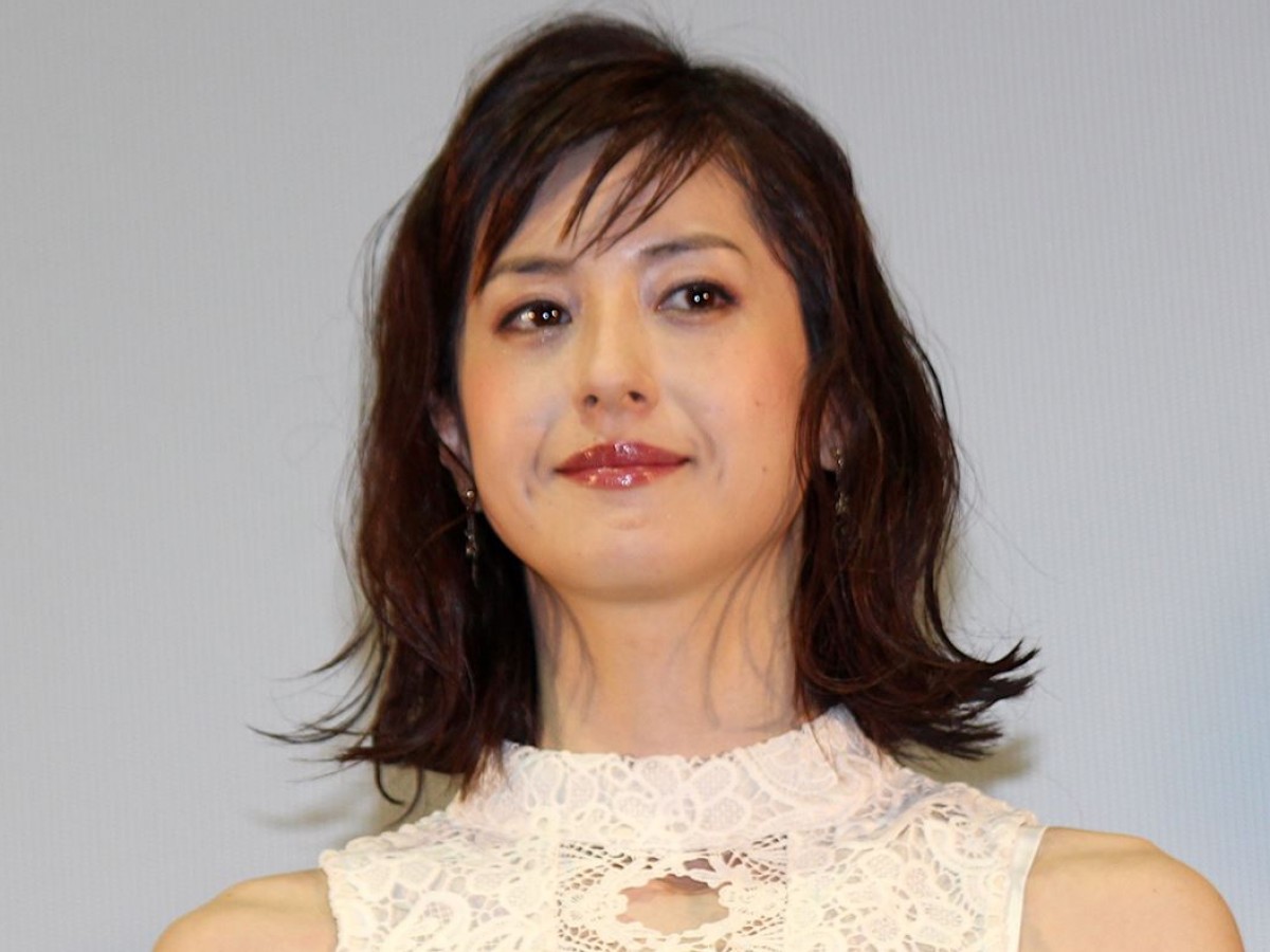 松本若菜、映画『結婚』完成披露試写会に出席