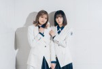 （左から）櫻坂46・武元唯衣、増本綺良