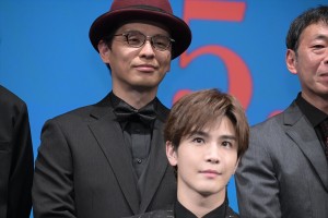 赤ペン瀧川、映画『死刑にいたる病』完成披露試写会に登場